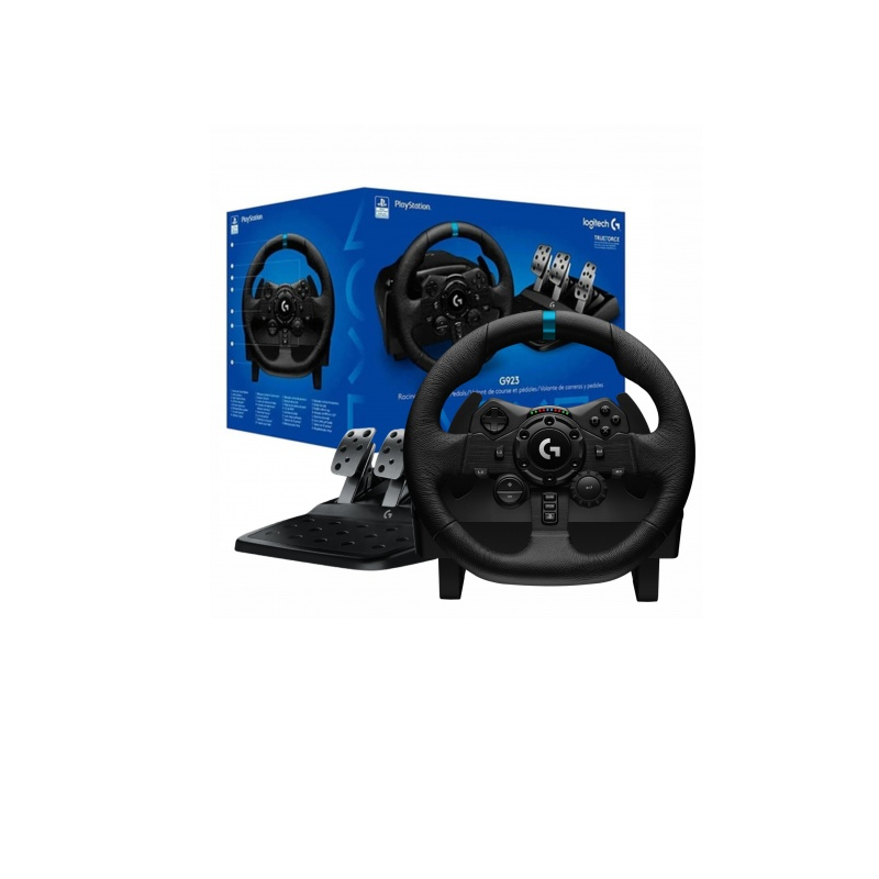 Volante Logitech G923, Pedais E Câmbio Playstation - R$ 2.299