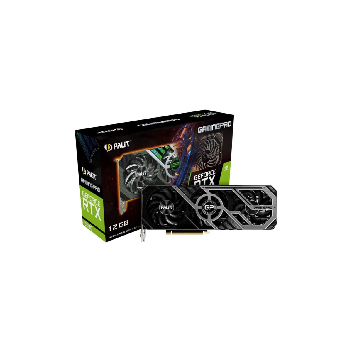 Tarjeta De Video Gamer Palit Nvidia Rtx 3080 12gb Ddr6 Gaming La