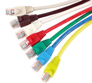Cable de Red Patchcord CCA 1,00m Rojo DRACMA