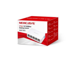Switch MERCUSYS MS105 5 Puertos 10/100 Carcasa Plástica