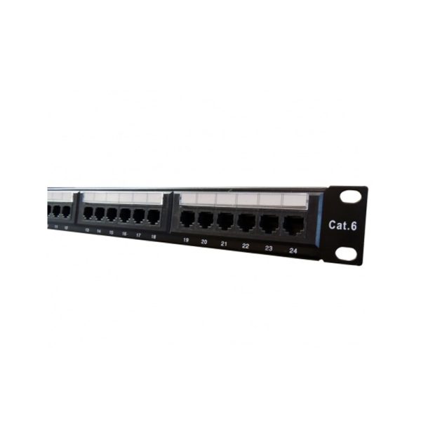 Patchera 24 Port Cat 6 19 1U Bulk