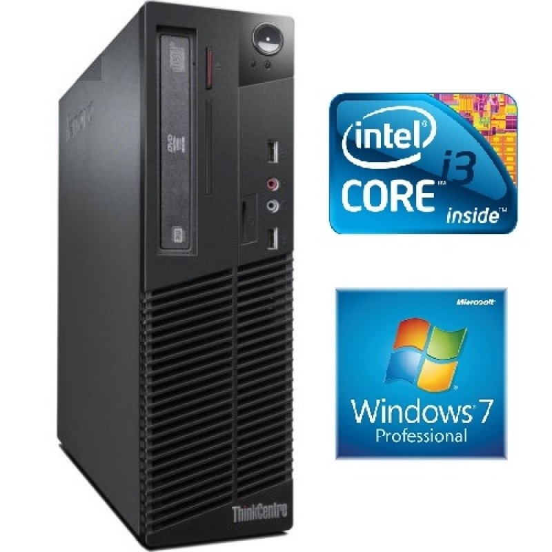 Equipo Lenovo M3664 Core i3 3.3 Ghz, 4GB, 320GB, DVDR,W7 Pro