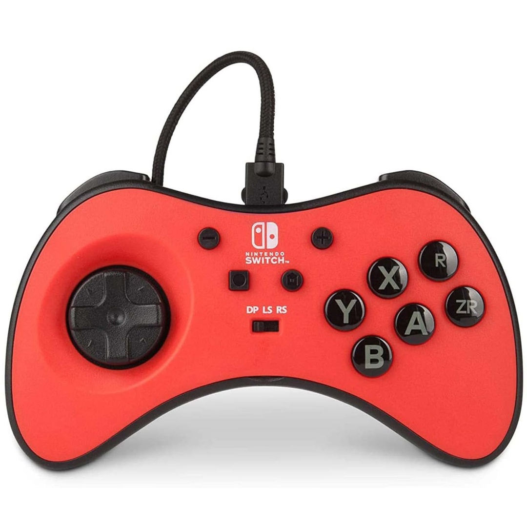 Joystick Nintendo Switch PowerA Fusion Fightpad Rojo - La Compra Perfecta