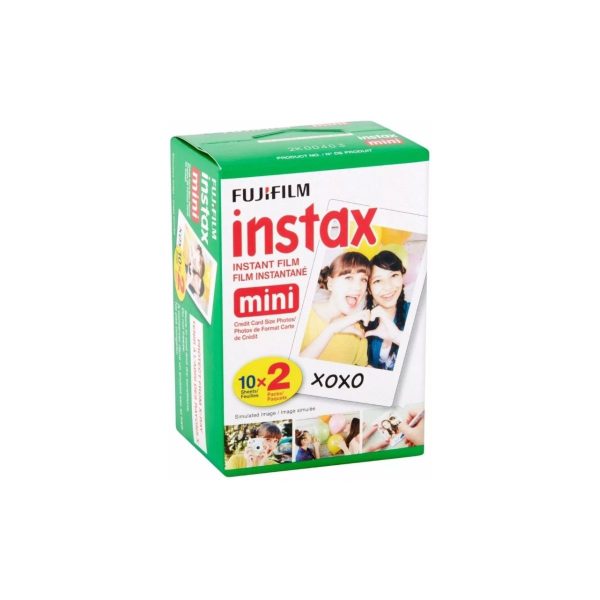 Papel Fujifilm INSTAX Mini Instant Film x 20 unidades