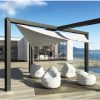 Toldo Vela p/ sombra viento c/ Uv - 3*4*3 triangulo Blanco