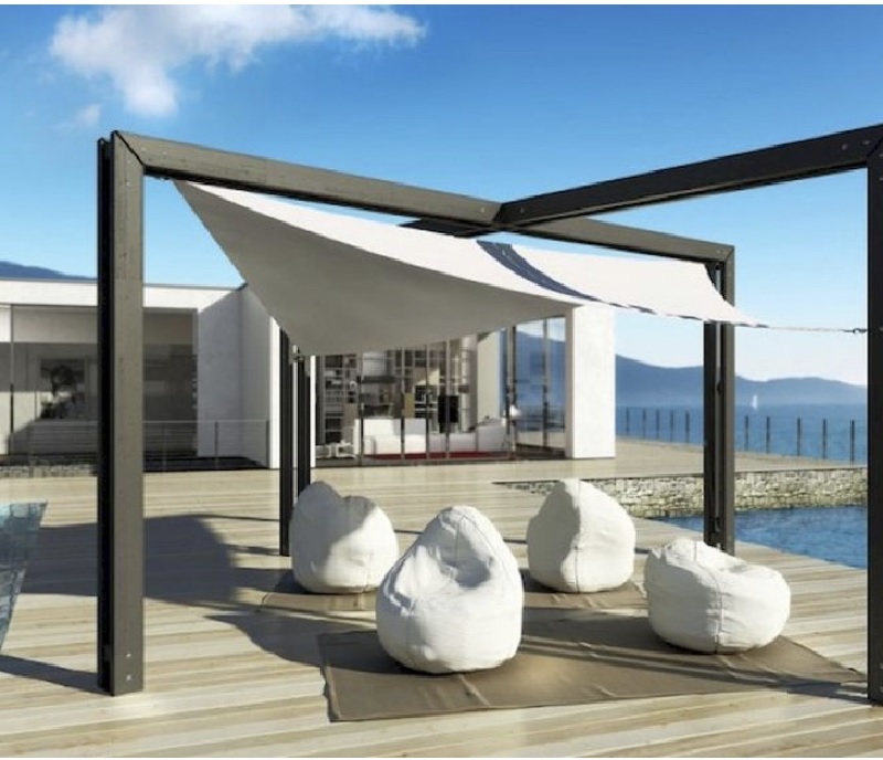 Toldo Vela p/ sombra viento c/ Uv - 3*4*3 triangulo Blanco