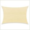 Toldo Vela p/ sombra viento c/ Uv - 4*6.5 rectangulo Beige
