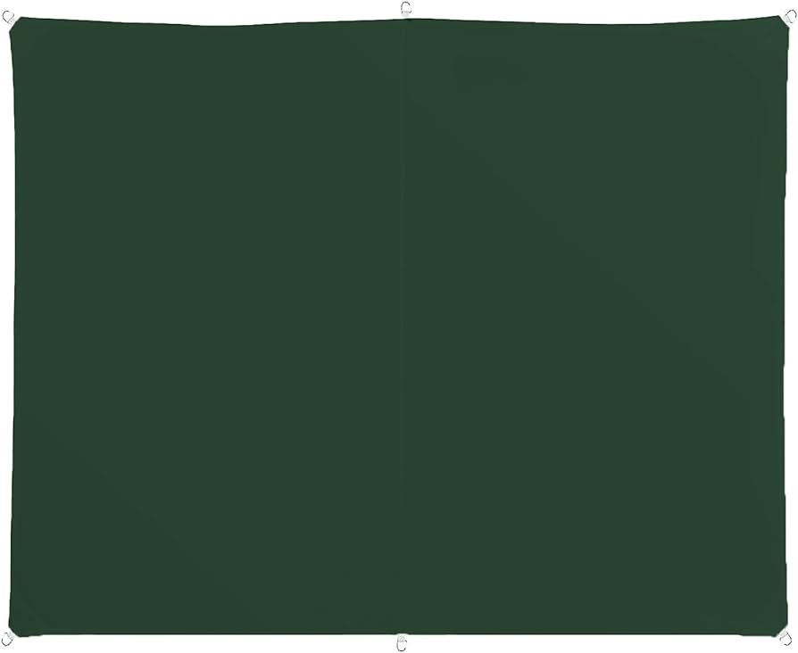 Toldo Vela p/ sombra viento c/ Uv - 4*8 rectangulo VERDE