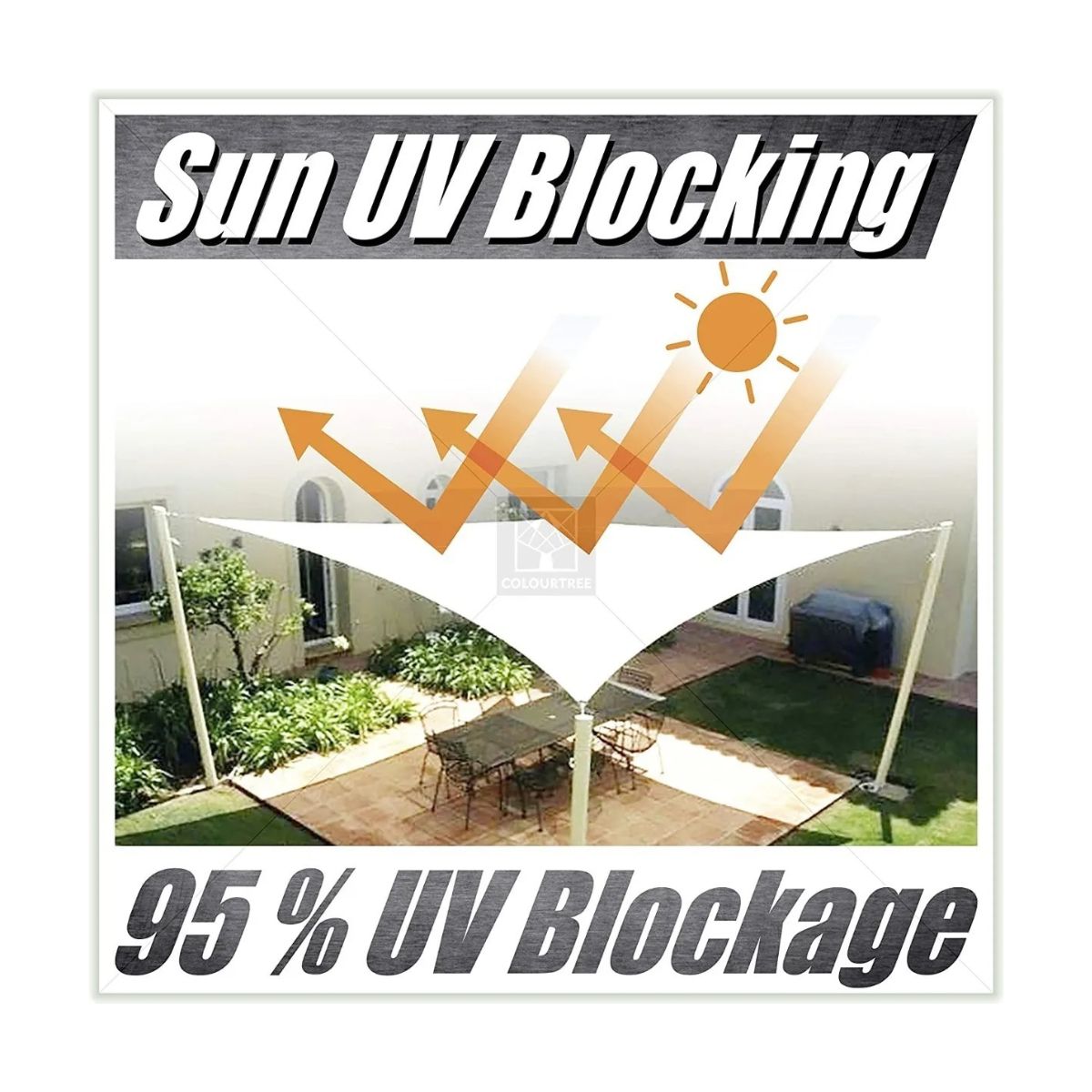 Toldo Vela p/ sombra viento y granizo 3*4*3 triangulo NEGRO Toldo Vela p/ sombra viento y granizo 3*4*3 triangulo NEGRO