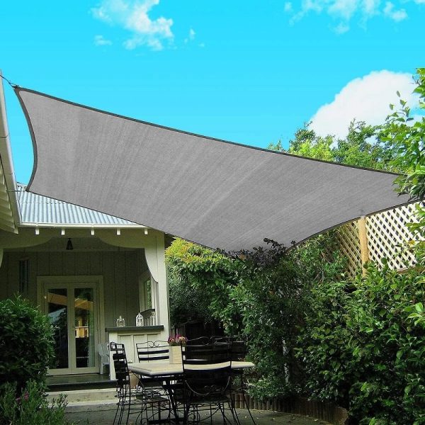 Toldo Vela p/ sombra viento y granizo c/ protección Uv-4*7.5