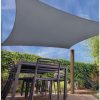 Toldo Vela p/ sombra viento y granizo c/ protección Uv-4*9.5