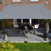 Toldo Vela p/ sombra viento y granizo c/ protección Uv-4*9.5