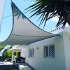 Toldo Vela p/ sombra viento y granizo c/ protección Uv-4*9.5