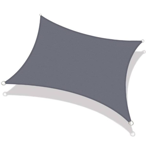 Toldo Vela p/ sombra viento y granizo c/ protección Uv - 4*8