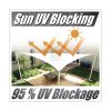Toldo Vela p/ sombra viento y granizo protecc Uv 6*2 metros