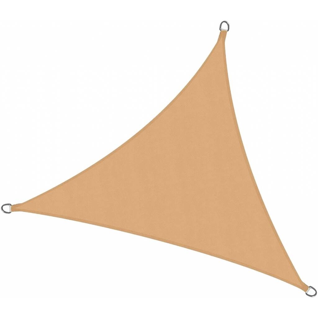 Toldo Vela sombra viento granizo Uv 4*2.5*5 triangulo BEIGE