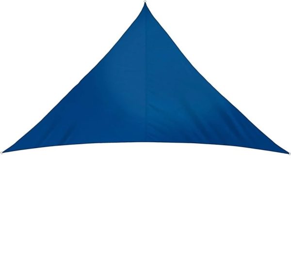 Toldo Vela sombra viento granizo Uv - 4*2.5*5 triangulo AZUL