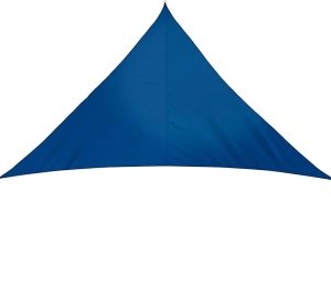 Toldo Vela sombra viento granizo c/Uv - 5*5*5 triangulo AZUL