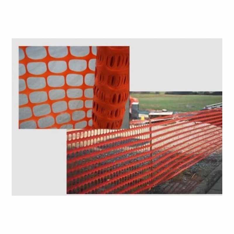 Malla Plastica de Seguridad 1mt. x 50 mts. - 70*26 - 140 gr.