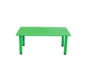 Mesa de plástico rectangular Verde 120 X 60 X 50