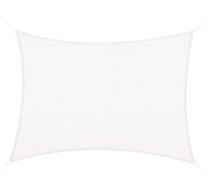 Malla Toldo Vela Alta Calidad 8 x 9 metros Uv 98% Blanco