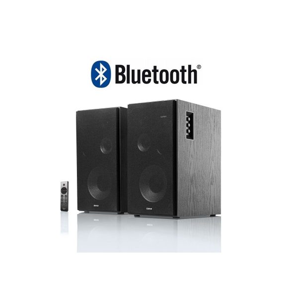 Parlantes Edifier R2850DB Bluetooth Madera Negro