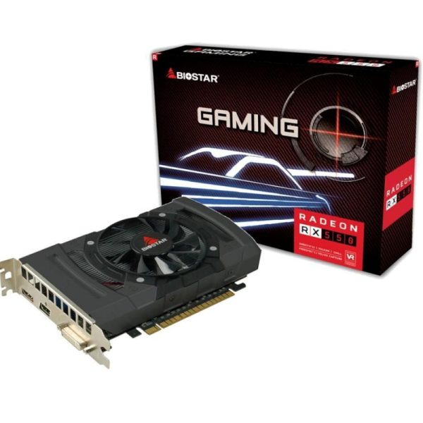 Tarjeta de Video Gamer Biostar RX550 4Gb DDR5 4096 X 2160