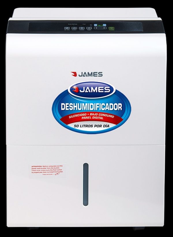 Deshumificador James DJ 50 DP 50L/Dia - Funcion Turbo