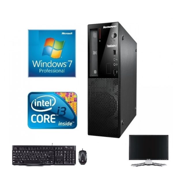 Equipo PC Lenovo Core i3 3.1 Ghz 4GB 250GB + Monitor 17"