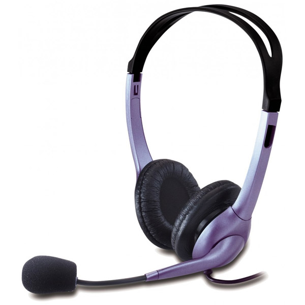 Auricular Audifonos c/mic Genius HS-04S Single Jack-Notebook