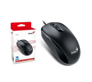 Mouse Genius DX-110 USB Negro Para PC, Notebook y Netbook