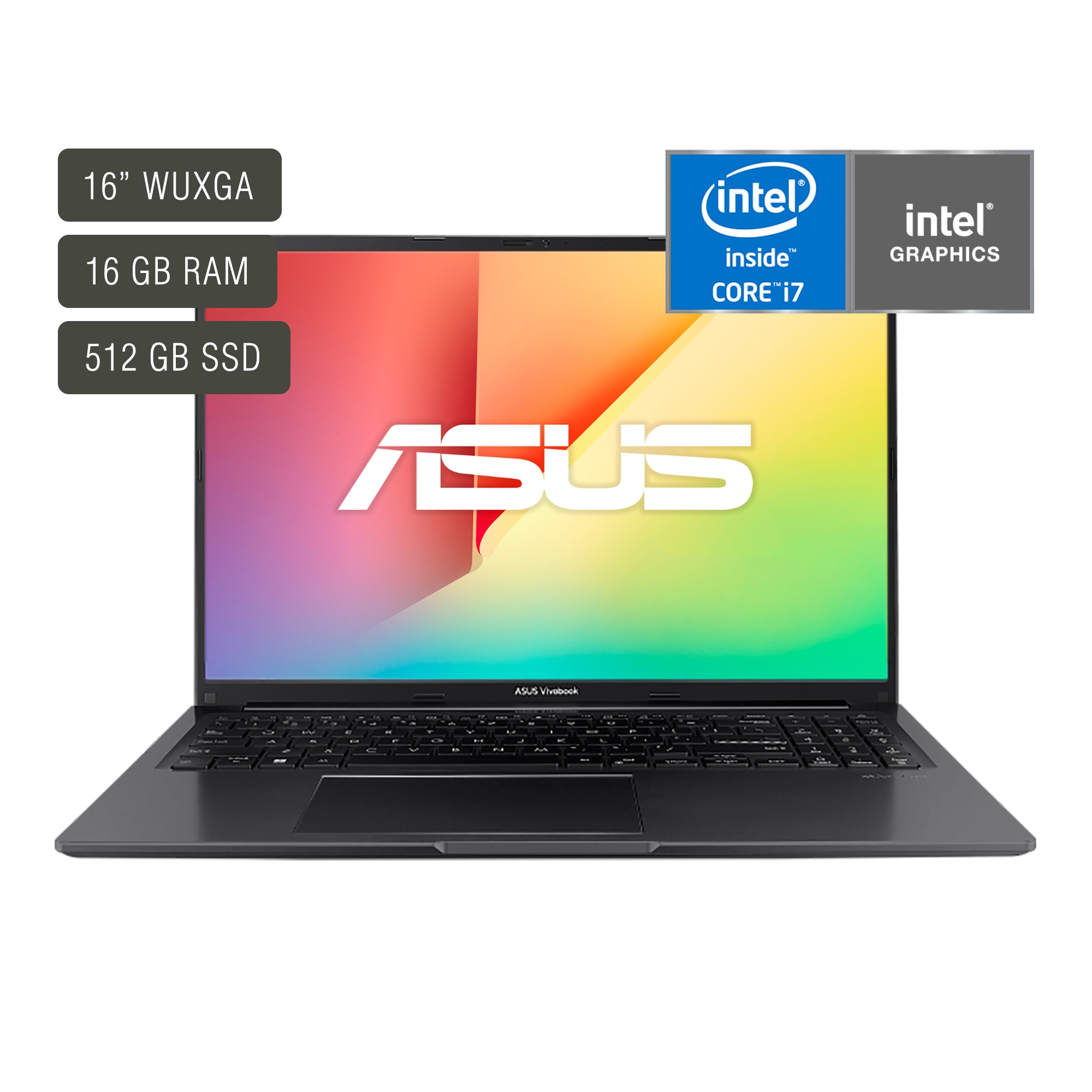 Notebook Asus Vivobook X1605 i7 1255U 16GB 512GB 16" Win 11 Notebook Asus Vivobook X1605 i7 1255U 16GB 512GB 16" Win 11