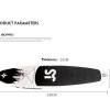 Tabla Stand Up Paddle Inflable Board 3.35m Negra+Remo+Mochil