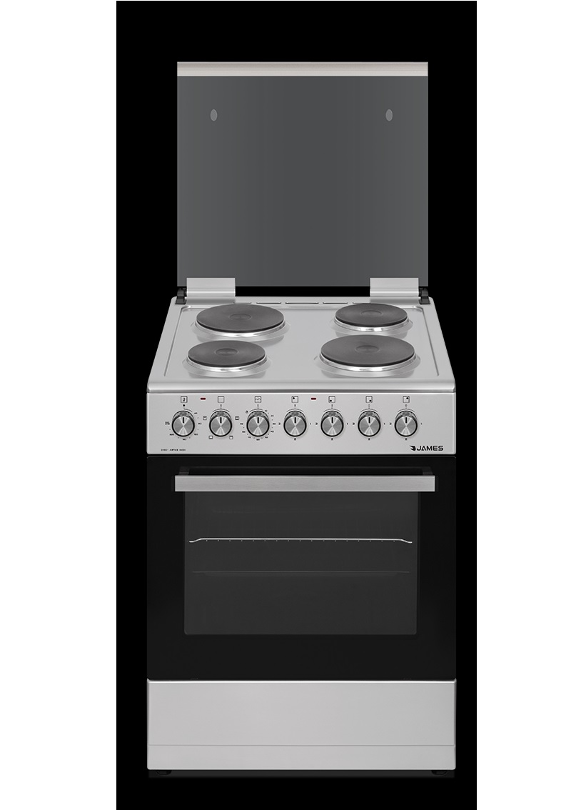 Cocina Electrica James C-801ar TKS 4 Discos Linea Inoxidable