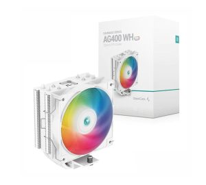 Cooler Gamer CPU DeepCool AG400 ARGB WH Intel y AMD