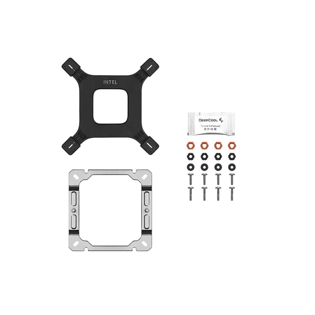 Cooler Gamer CPU DeepCool AG400 ARGB WH Intel y AMD