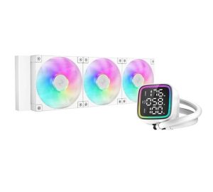 Cooler Liquido Deepcool LD360 ARGB Blanco para AMD e Intel