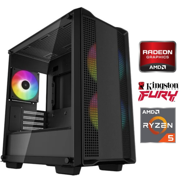 Equipo Gamer Ryzen 5 8500G 16GB 1TB NVMe Gráficos Radeon