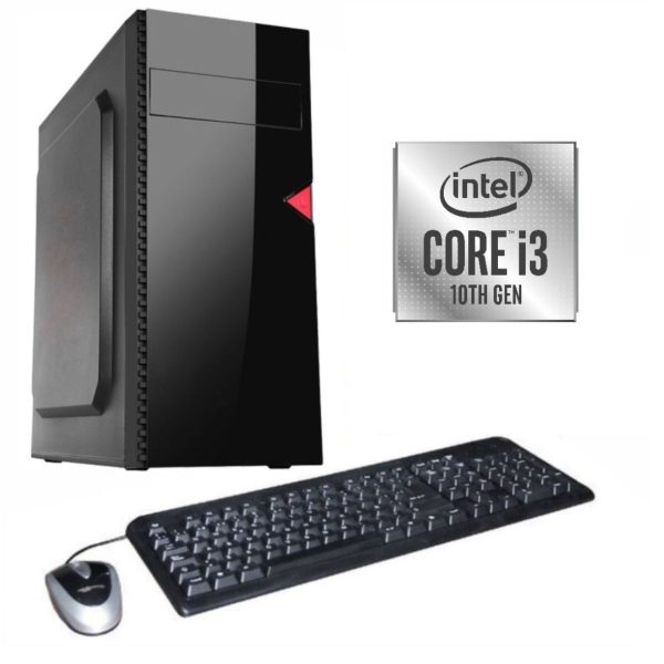 Equipo nuevo Core i3 10100 8GB 256GB + Monitor 24"