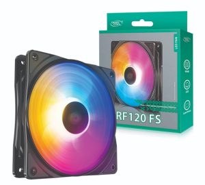 Fancooler para Gabinete Gamer Deepcool RGB RF 120 FS -Gaming