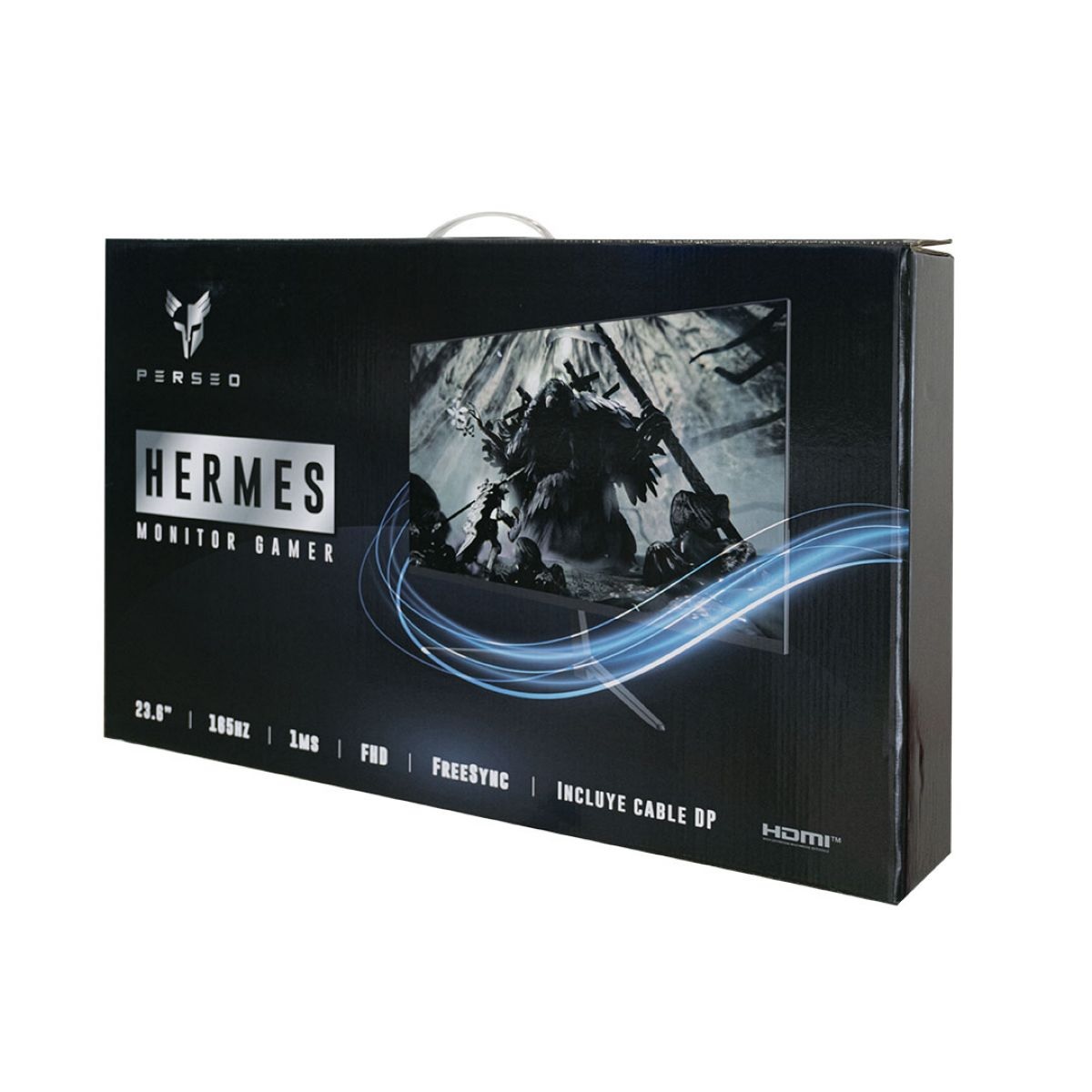 Monitor Gamer 24" Perseo Hermes Gaming Wqhd 1ms 165hz