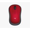 Mouse Inalambrica Logitech M185 Rojo - Bateria 12 meses