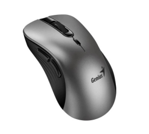Mouse Inalambrico Genius Ergo 8100S AI plateado 2.4 GHz.