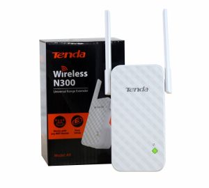 Range Extender Tenda A9 Wifi N300 Doble Antena-Alta Potencia