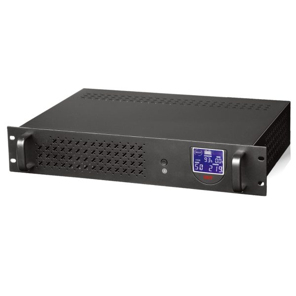 UPS Rackeable MOW 2000VA EA200R 220v 1200w LCD - 2 Schukos