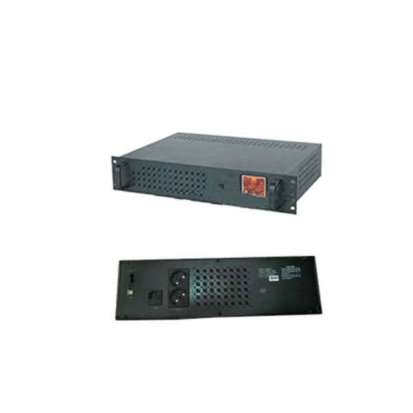 UPS Rackeable MOW 2000VA EA200R 220v 1200w LCD - 2 Schukos