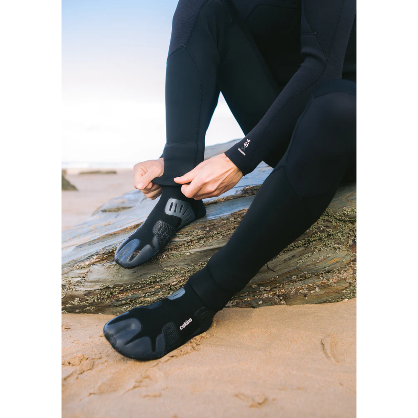 BOTAS DE NEOPRENO DE PUNTA DIVIDIDA OCULTA SESSION DE 5 MM