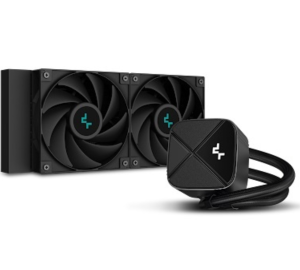 Cooler Gamer Liquido Deepcool LS520S ZERO DARK Intel y AMD