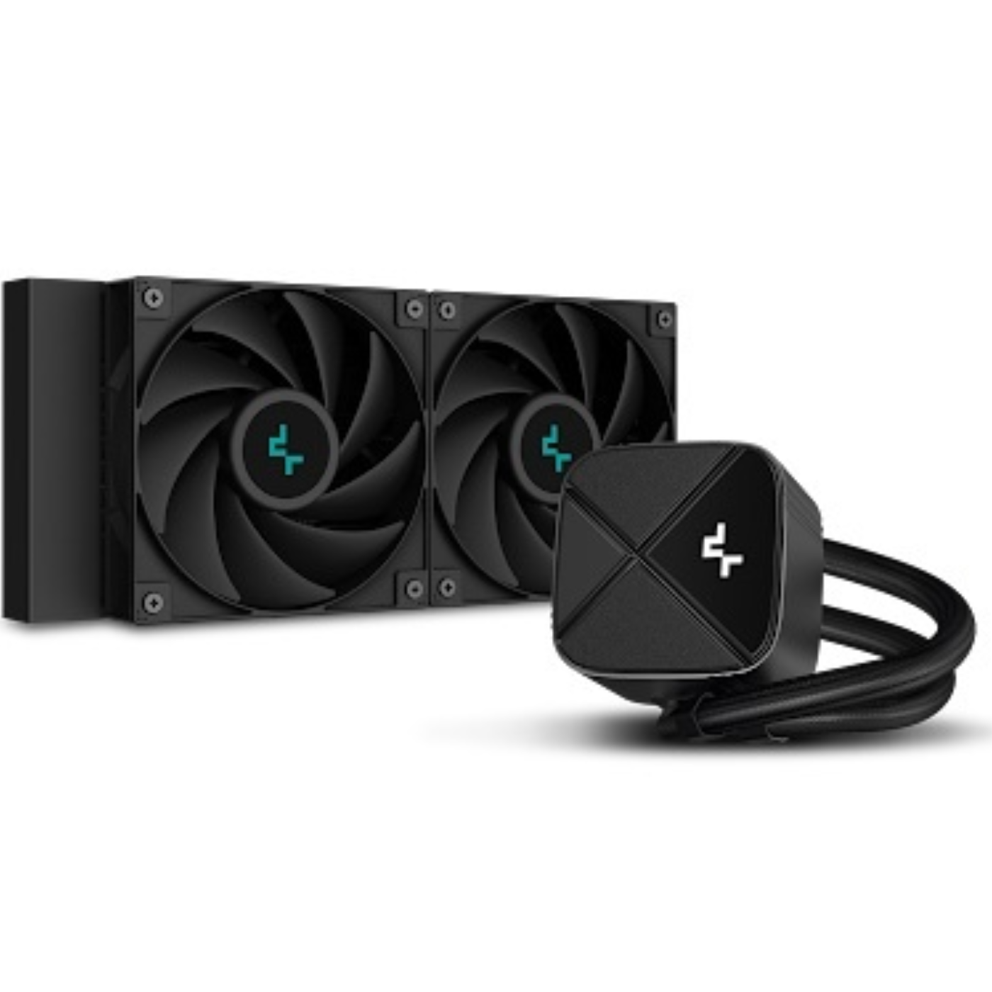 Cooler Gamer Liquido Deepcool LS520S ZERO DARK Intel y AMD