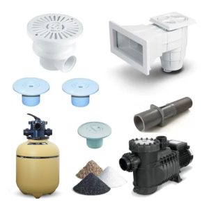 Kit Vulcano para piscinas de Hormigón 15 M3